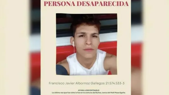 Detienen a segundo involucrado en desaparición y muerte de Francisco Albornoz