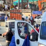 Registran violenta pelea entre hinchas de la U y Colo Colo en Lirquén