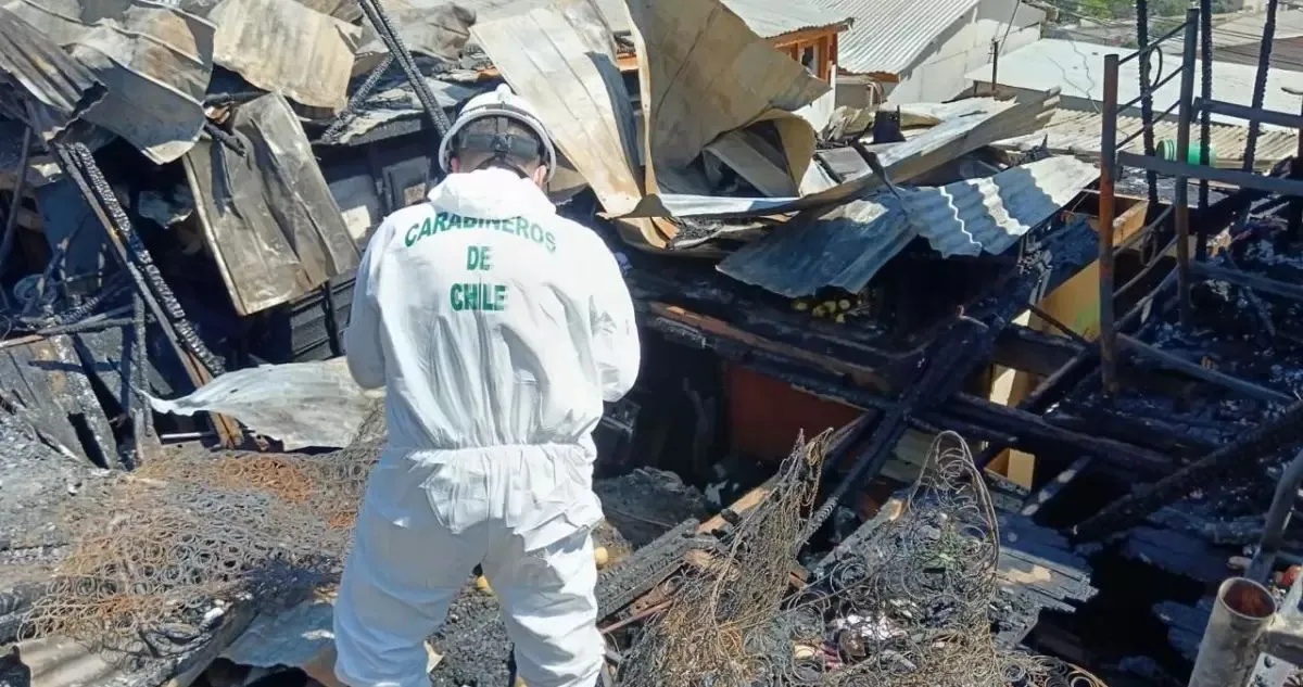 Tragedia en Año Nuevo: Cuatro niñas murieron en incendio que afectó a viviendas en Melipilla