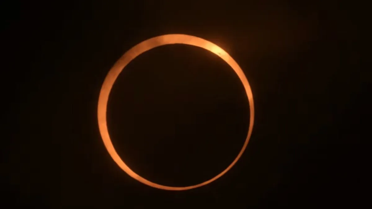 “Anillo de fuego” en el cielo: estas son las ciudades donde se observará el eclipse de este martes