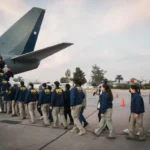 Uno de los migrantes expulsados en primer vuelo de Kast fue detenido por homicidio en Colombia